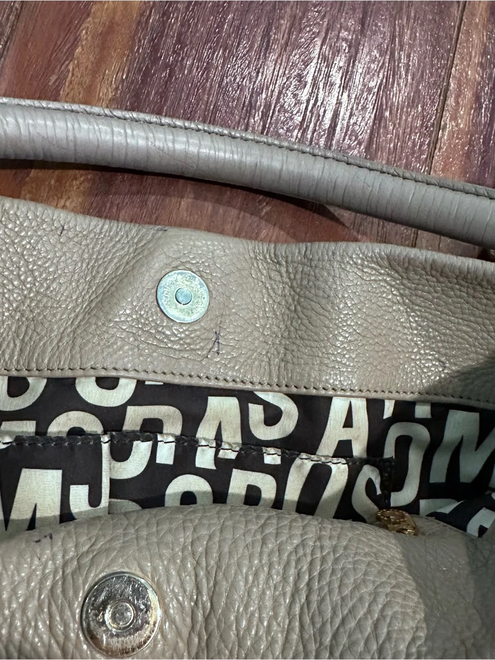 Marc By Marc Jacobs Classic Leather Hobo Bag Purse